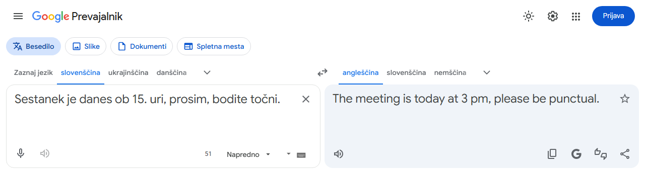Demo: dvojni pritisk levega Ctrl začne snemanje, nato Ctrl+1 ustavi in kopira